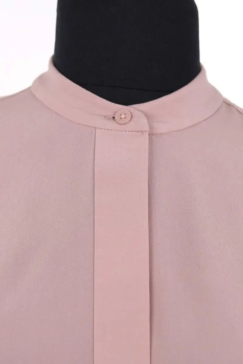 Top sans manche Club Monaco Rose en Soie