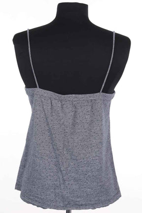Top sans manche Des Petits Hauts Bleu en Coton