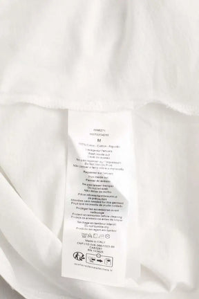 Top sans manche Dior Blanc en Coton