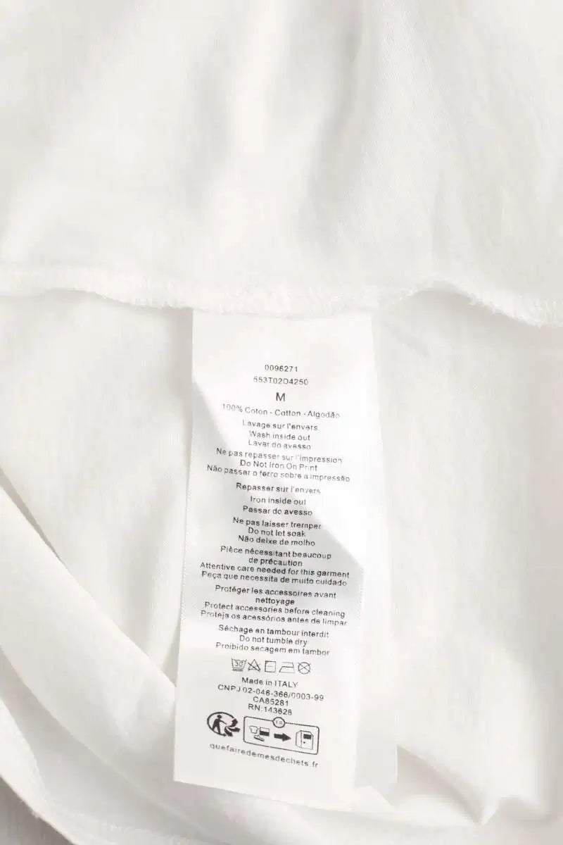Top sans manche Dior Blanc en Coton