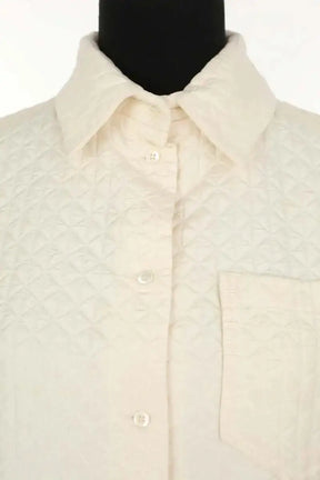 Top sans manche Dior Ecru en Synthétique