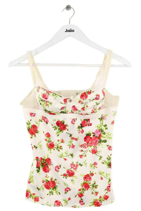 Top sans manche Dolce & Gabbana Blanc en Polyamide, taille L - Seconde Main