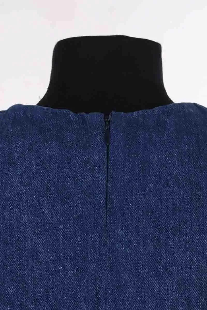 Top sans manche Elise Chalmin Bleu en Coton
