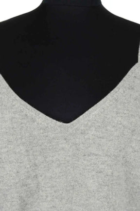 Top sans manche Eric Bompard Gris en Cachemire