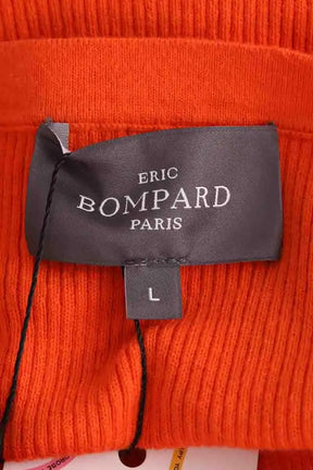 Top sans manche Eric Bompard Orange en Coton