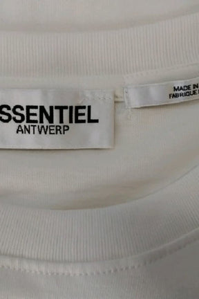 Top sans manche Essentiel Antwerp Blanc en Coton