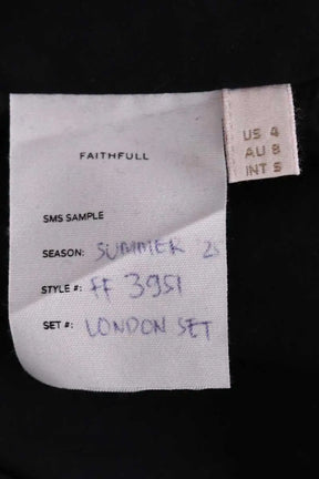 Top sans manche Faithfull The Brand Noir en Lin