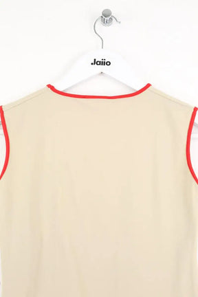 Top sans manche Fendi Beige en Polyamide