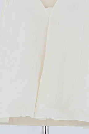 Top sans manche Forte_Forte Blanc en Coton