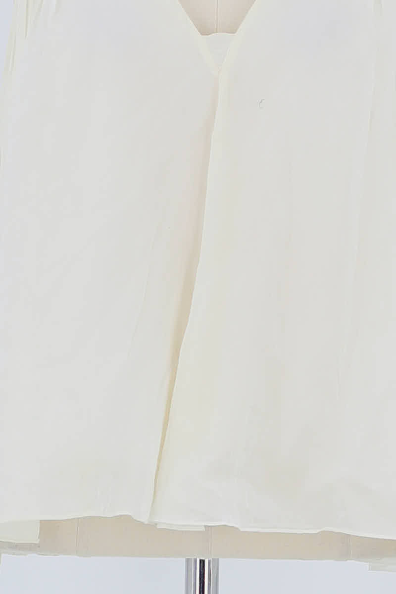 Top sans manche Forte_Forte Blanc en Coton