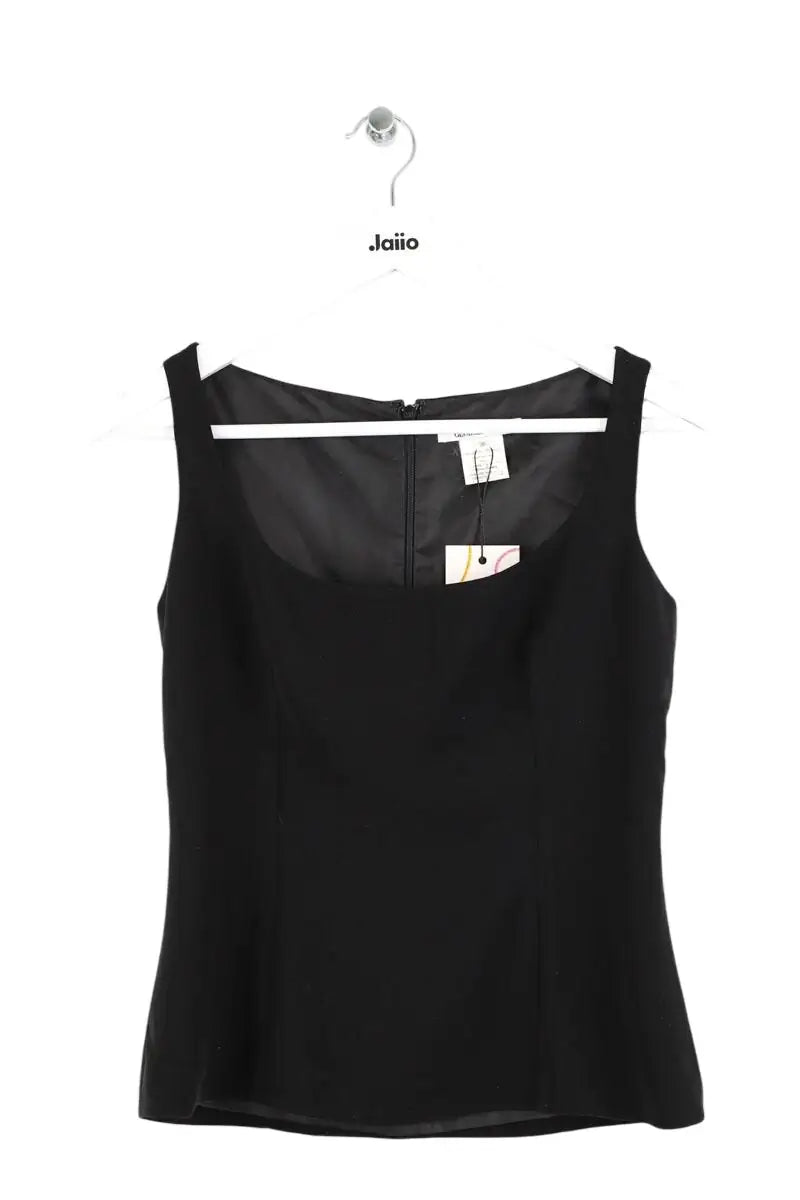 Top sans manche Georges Rech Noir en Polyester, taille S - Seconde Main
