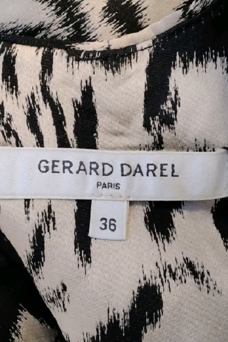 Top sans manche Gerard Darel Noir en Synthétique