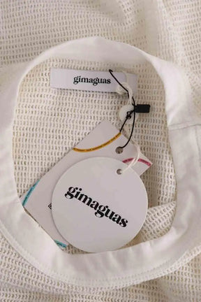 Top sans manche Gimaguas Blanc en Coton