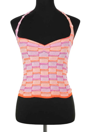 Top sans manche Gimaguas Orange en Synthétique, taille S - Seconde Main