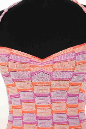 Top sans manche Gimaguas Orange en Synthétique