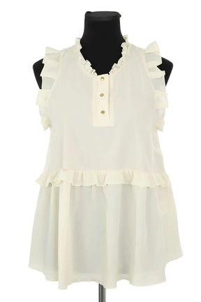 Top sans manche Heimstone Beige en Polyester, taille S - Seconde Main