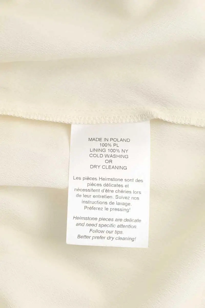 Top sans manche Heimstone Beige en Polyester