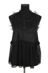 Top sans manche Heimstone Noir en Polyester, taille S - Seconde Main