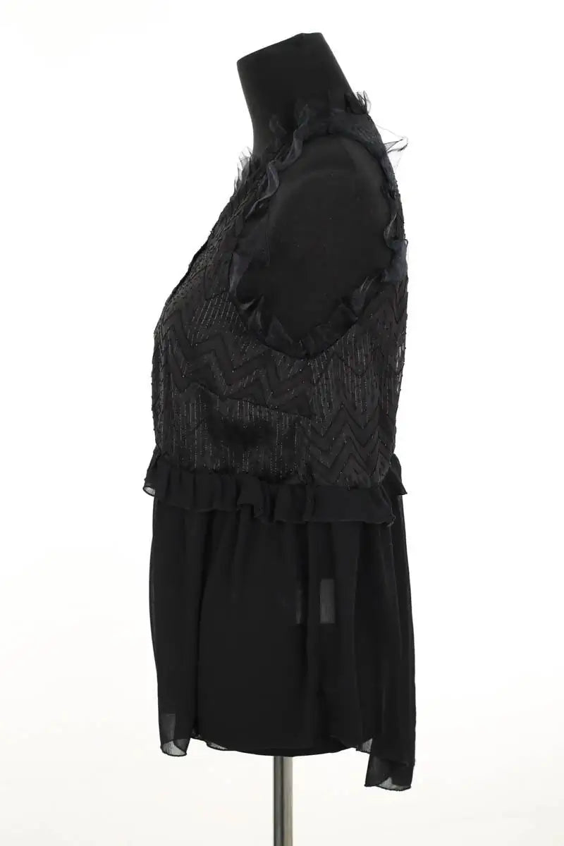 Top sans manche Heimstone Noir en Polyester