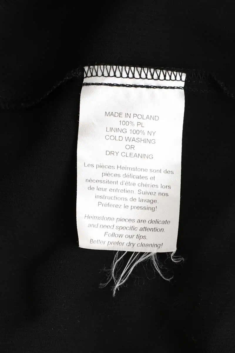 Top sans manche Heimstone Noir en Polyester