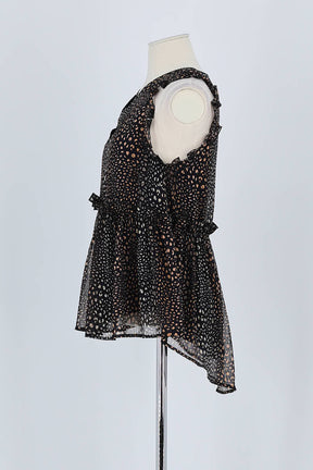 Top sans manche Heimstone Noir en Polyester