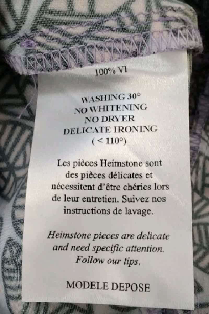 Top sans manche Heimstone Violet en Viscose