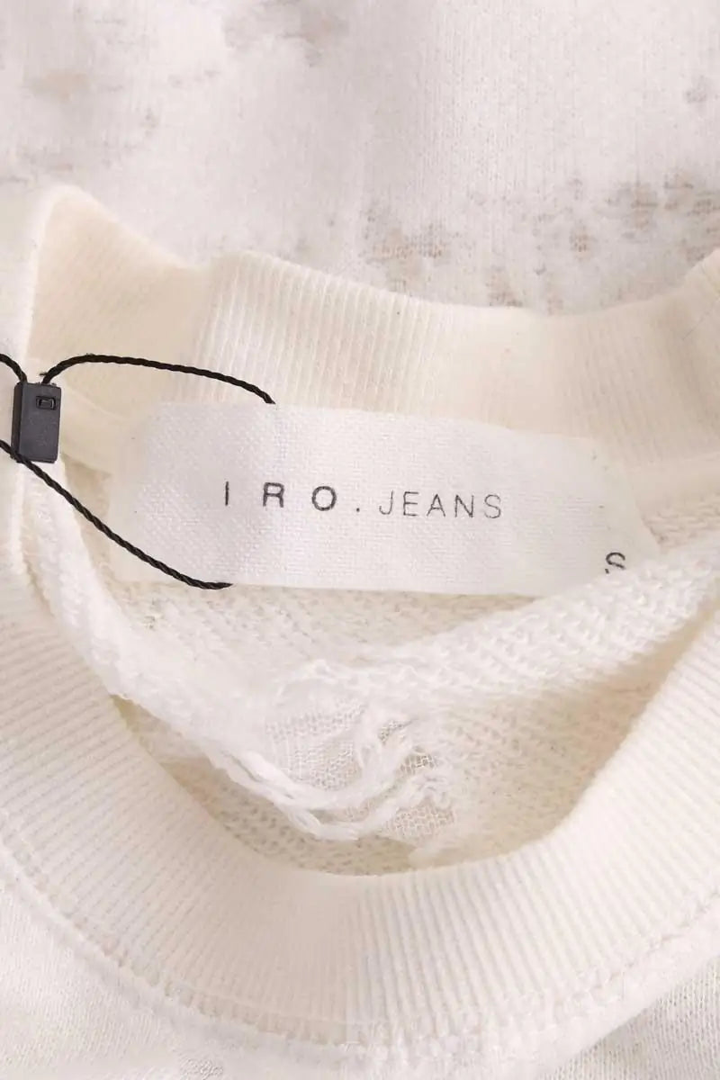 Top sans manche Iro Blanc en Coton