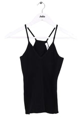 Top sans manche Iro Coby Noir en Viscose, taille XS - Seconde Main