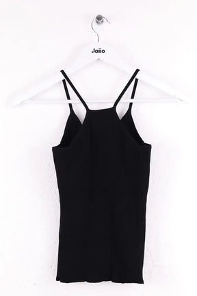 Top sans manche Iro Coby Noir en Viscose