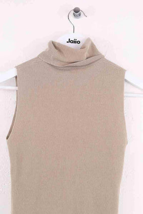 Top sans manche Iro Kiona Beige en Coton