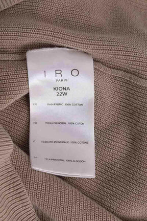 Top sans manche Iro Kiona Beige en Coton