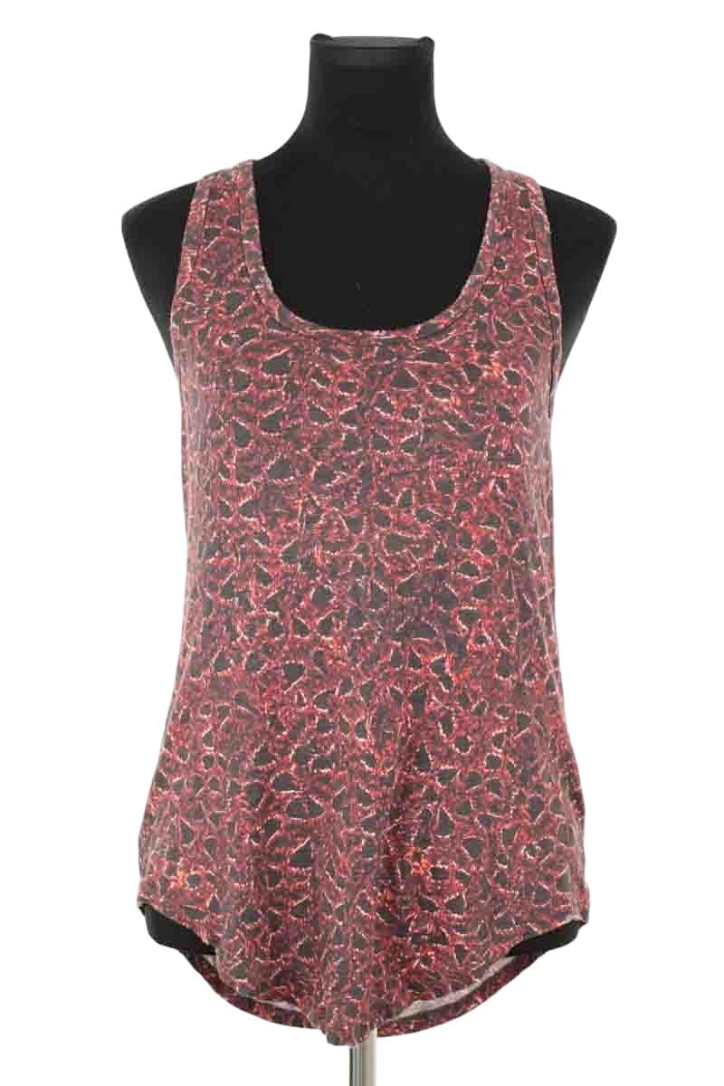 Top sans manche Iro Mady Multicolore en Lin, taille S - Seconde Main