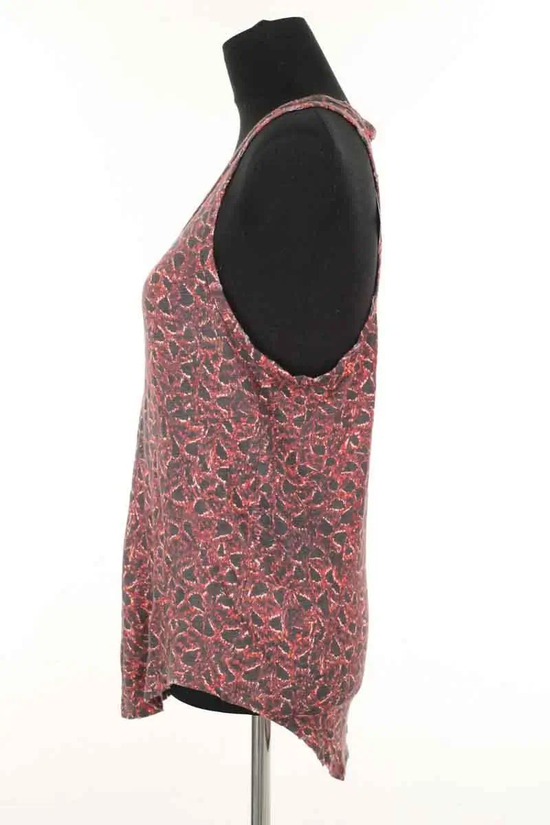 Top sans manche Iro Mady Multicolore en Lin