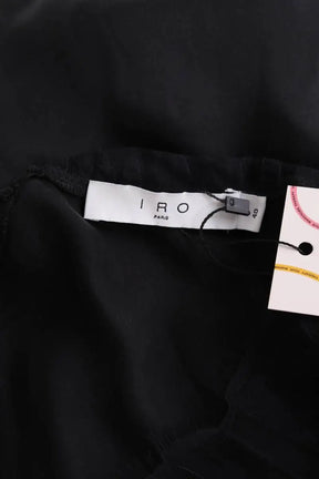 Top sans manche Iro Noir en Soie