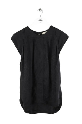 Top sans manche Iro Noir en Soie, taille S - Seconde Main