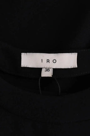 Top sans manche Iro Noir en Synthétique