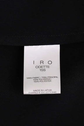 Top sans manche Iro Noir en Synthétique