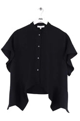 Top sans manche Iro Noir en Synthétique, taille S - Seconde Main