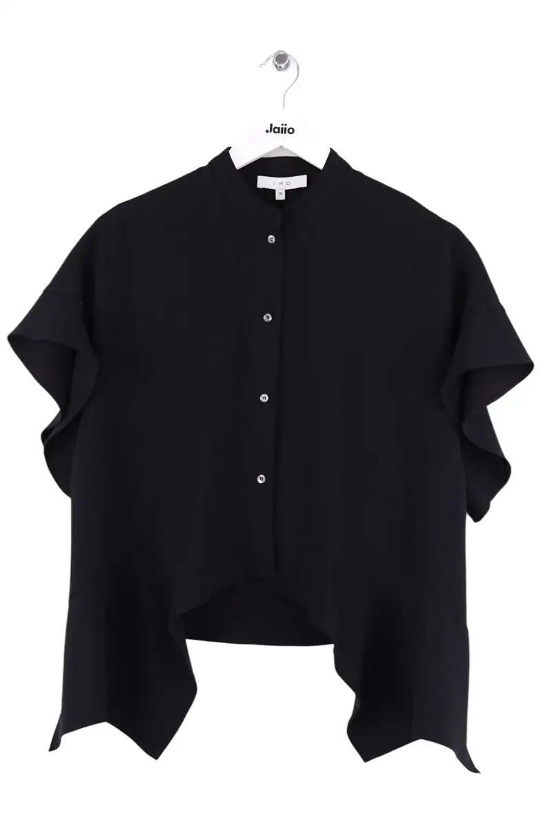 Top sans manche Iro Noir en Synthétique, taille S - Seconde Main