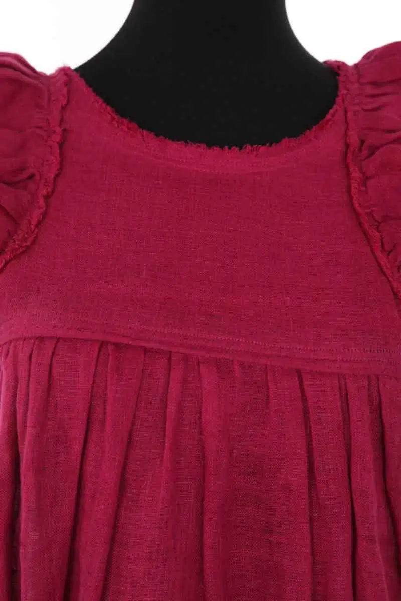 Top sans manche Isabel Marant Étoile Rose en Lin
