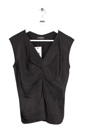 Top sans manche Isabel Marant Noir en Viscose, taille S - Seconde Main