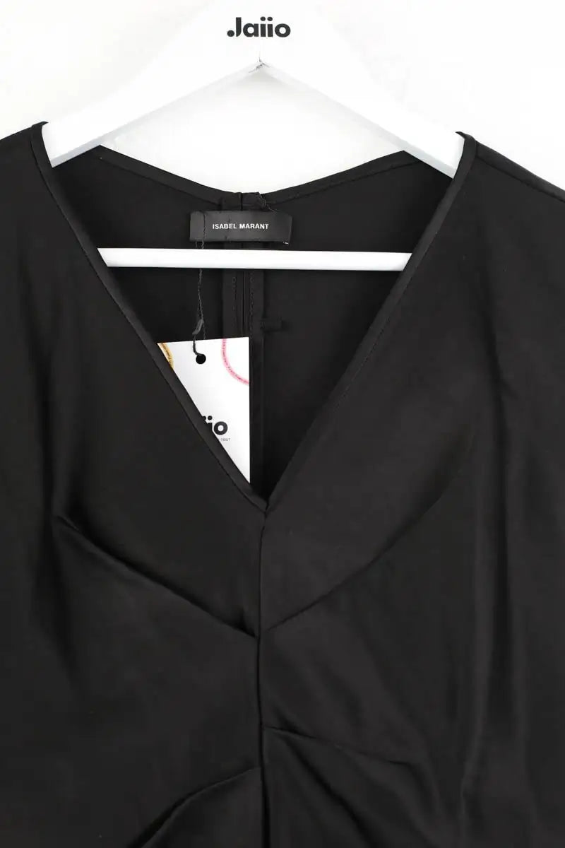 Top sans manche Isabel Marant Noir en Viscose