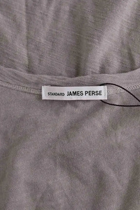 Top sans manche James Perse Gris en Coton