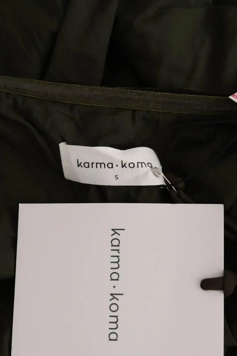 Top sans manche Karma Koma spice top maquis Kaki en Synthétique