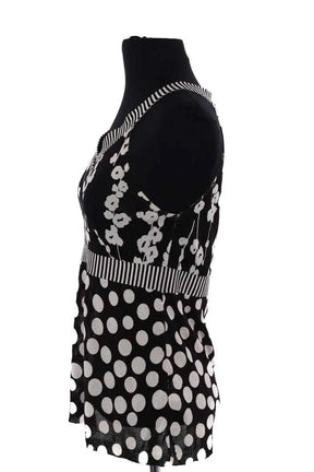 Top sans manche Kenzo Noir en Soie