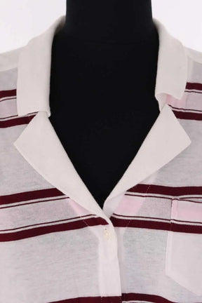 Top sans manche Lacoste Blanc en Coton