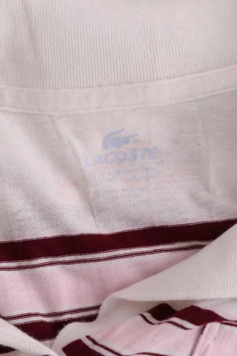 Top sans manche Lacoste Blanc en Coton