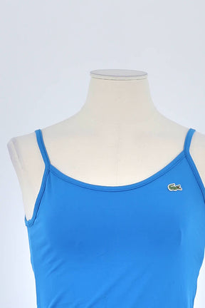 Top sans manche Lacoste Bleu en Polyamide
