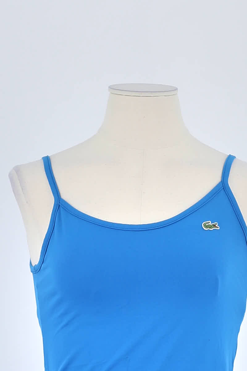 Top sans manche Lacoste Bleu en Polyamide