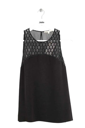 Top sans manche Maje Noir en Synthétique, taille L - Seconde Main